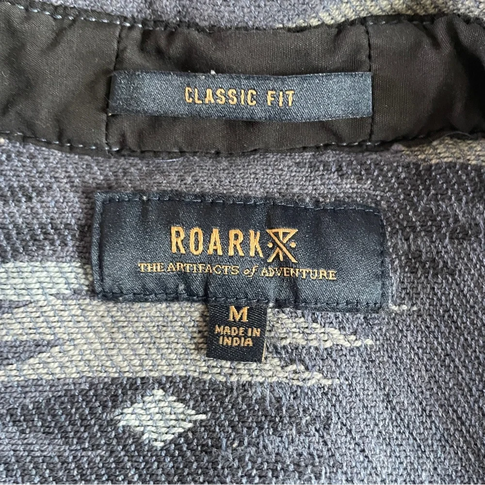 Roark Teton bottom down woven shirt Medium - Picture 6 of 12